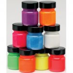 UV Fluorescent Paint Pots